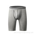 Extended knitted sport men's boxers for fitness